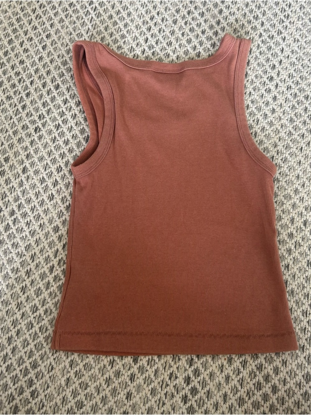 Universal Threads-  Ribbed Tank Top - Rust - Picture 2 of 3